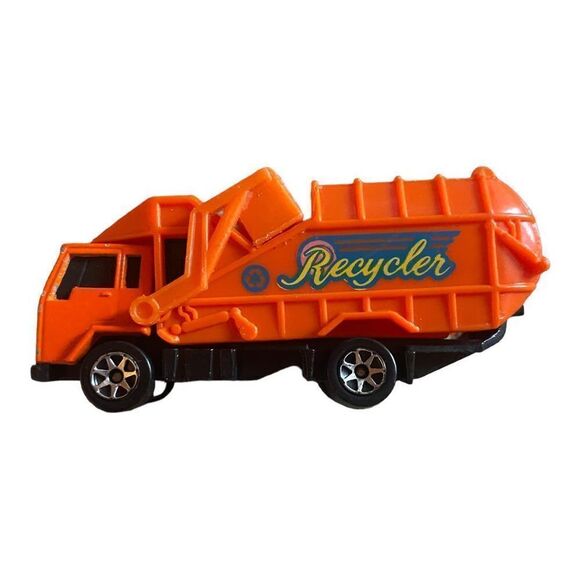 Hot Wheels Vintage 1991 Recycler Truck LOOSE Moving Parts, Garbage Truck - Picture 1 of 6